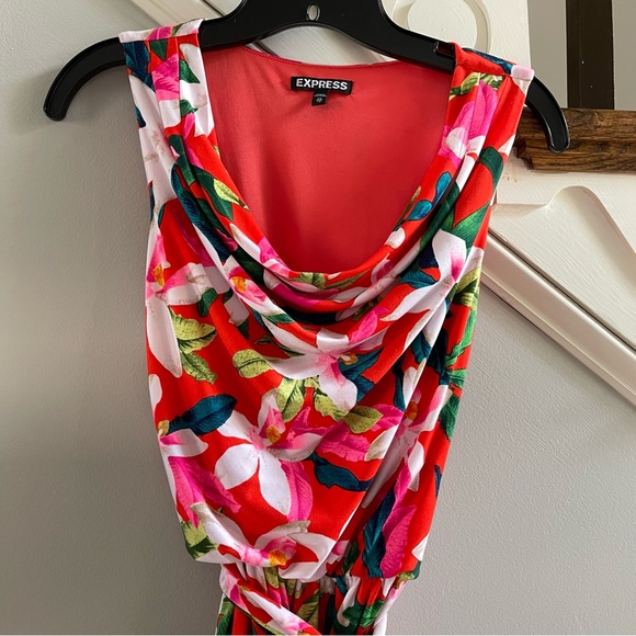 Express Floral Dress, Size XS - Picture 6 of 10